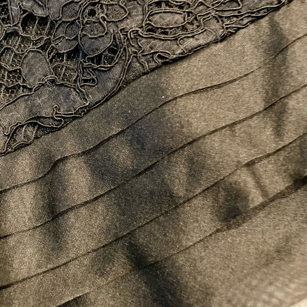 Robell Vintage Black Strapless Lace Dress - Picture 12 of 16
